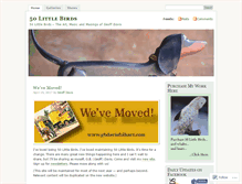 Tablet Screenshot of 50littlebirds.com